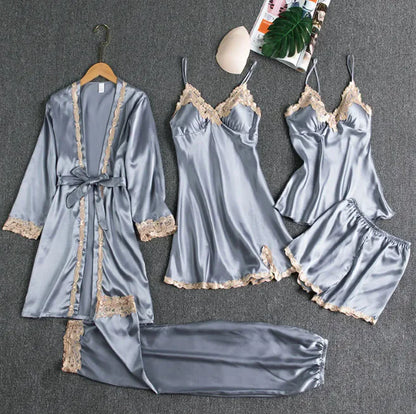 Women’s Silk Pajama Set