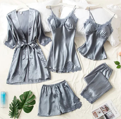 Women’s Silk Pajama Set