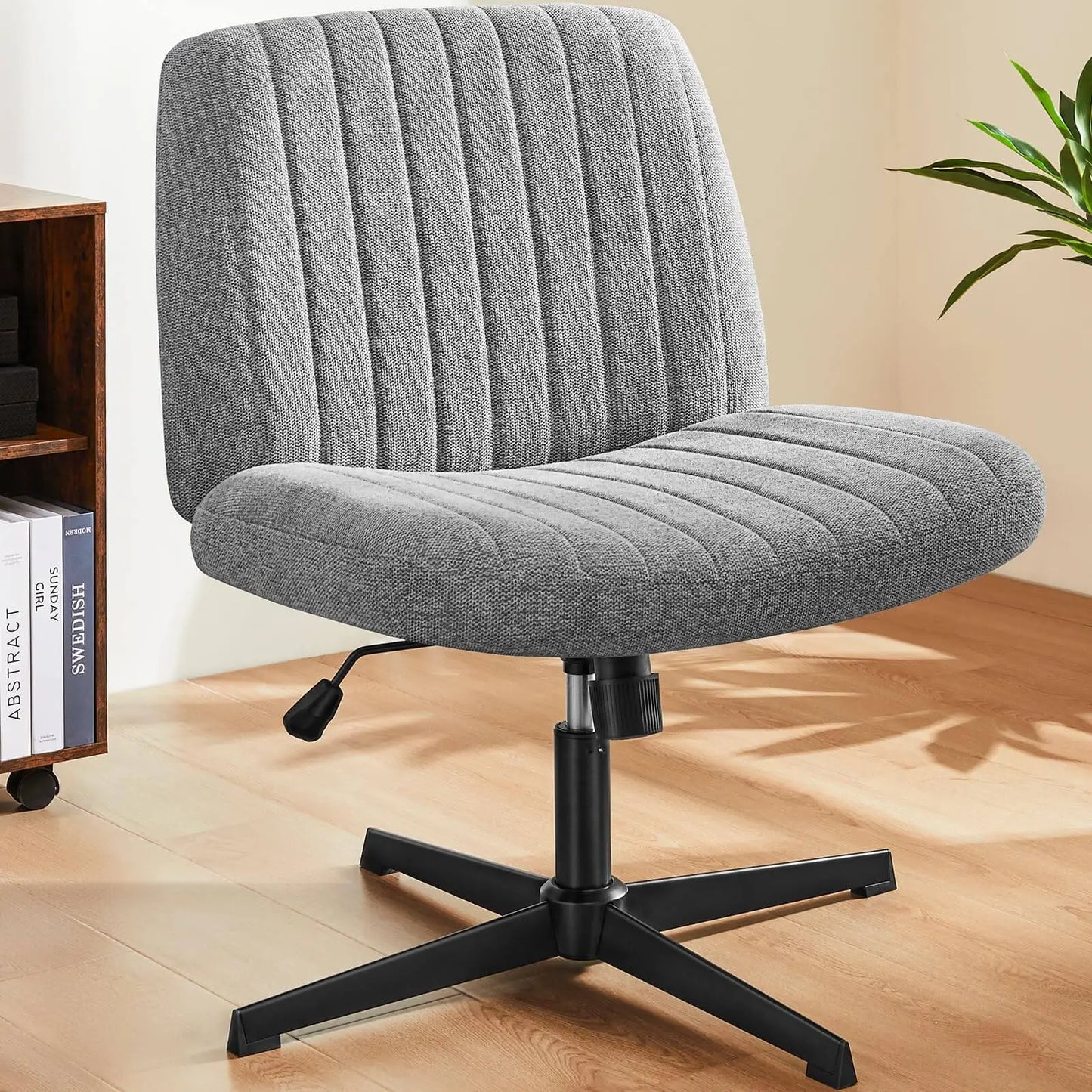 Cross-Legged Swivel Chair