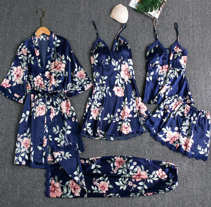 Women’s Silk Pajama Set