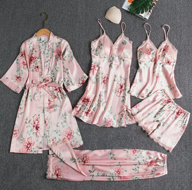 Women’s Silk Pajama Set