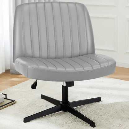 Cross-Legged Swivel Chair