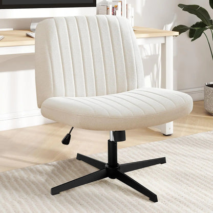 Cross-Legged Swivel Chair